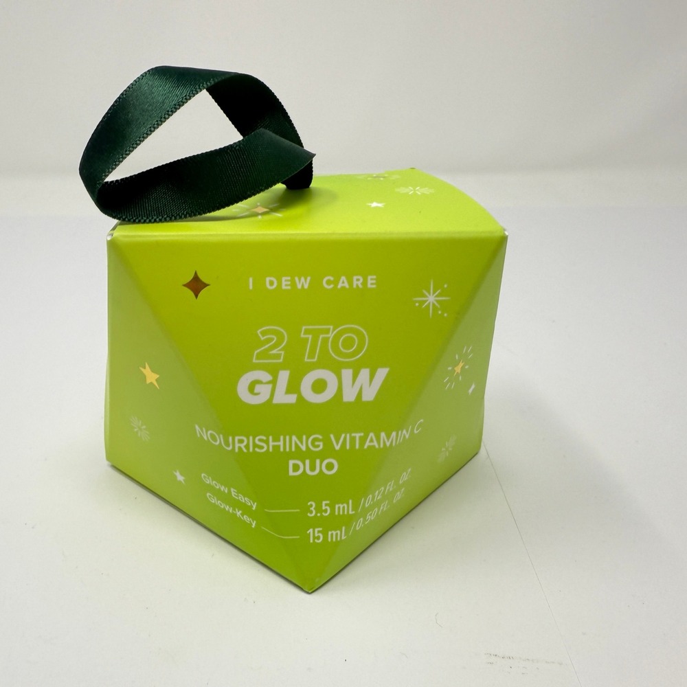 I Dew Care 2 To Glow Nourishing Vitamin C Duo Lip Moisturizer Eye Cream